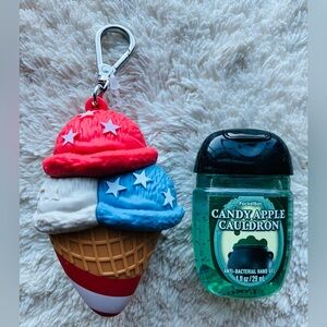 Bath and Body Works Patriotic Ice Cream Cone Pocketbac Holder